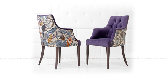 Стул с подлокотниками SD-640 по проекту Sofas&Decor